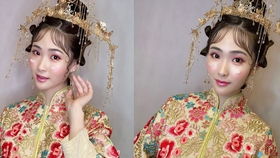 新娘化妆培训 新娘跟妆培训 学新娘跟妆 新娘跟妆拍摄 新娘盘发造型培训