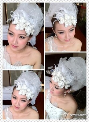 【陈珩跟妆微博作品】2012.5.5新娘大婚记录,跟妆造型:陈珩_尤美彩妆化妆婚纱彩妆培训新娘跟妆_西祠胡同